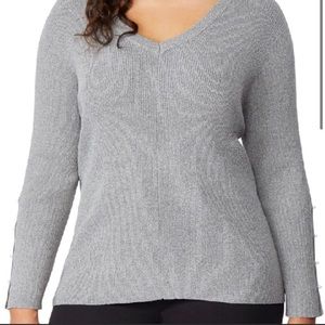 Rebel Wilson V Neck Sweater